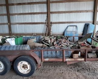 Oliver and John deere tractor parts and scrap