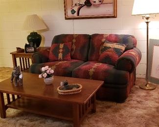 Western Style Sofa Set and Decor