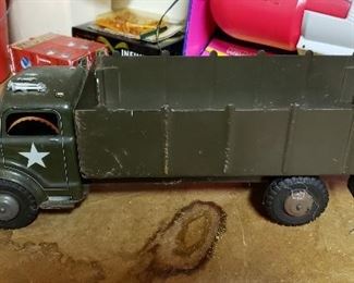 Vintage Metal Army Truck