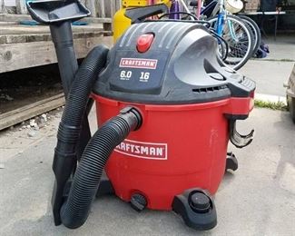 Craftsman 16 Gallon Vacuum 6.0 HP