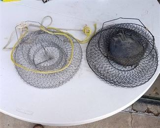2 Fish Baskets and Stringer