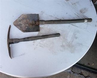 Trenching Shovel and Pick