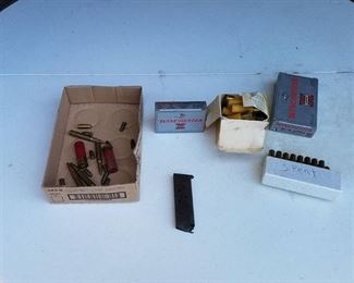 Assorted Ammo and 30-06 Spent Brass