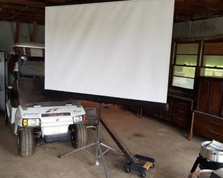 Projector Screen 69 inches wide