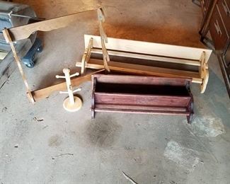 Gun Rack and Quilt Rack Shelves