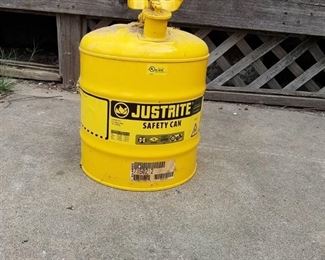 Justrite Safety Can