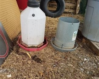 Feeder and Waterer