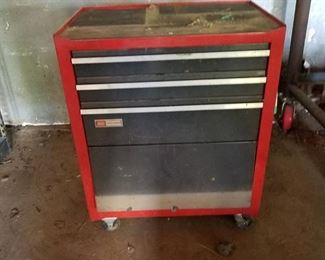 Craftsman rolling tool cabinet contents included