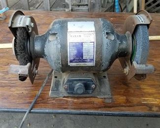 maxam electric bench grinder - works!