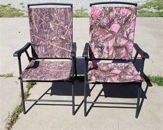 camouflage folding chairs