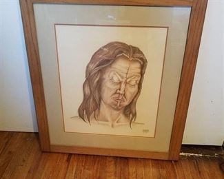 framed picture