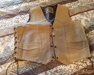 leather vest