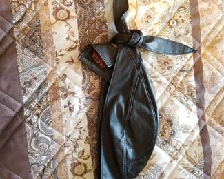 Harley-Davidson skull cap leather