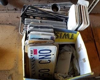 car tags and tag frames