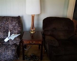 Table and Lamp