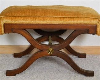 Antique Empire Dressing Table Bench