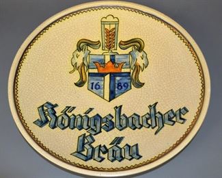 Vintage German Advertising Plate