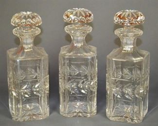 Crystal Decanters