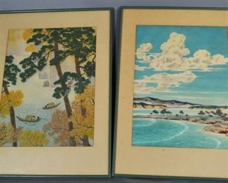 Vintage Japanese Woodblock Art