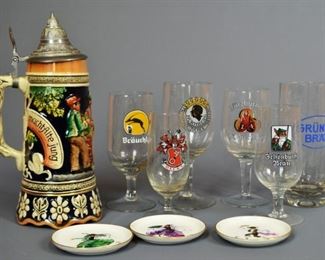 Vintage German Beer Glasses