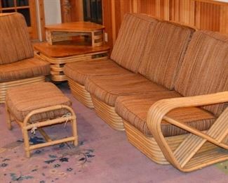 Vintage Pretzel Sofa Pit Group