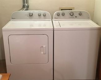 Like New Whirlpool Washer And Dryer