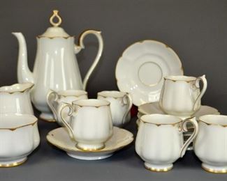 Koran China Hand-Painted Tea Service