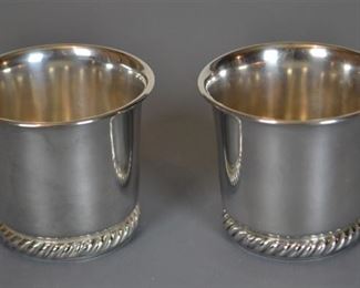 .835 Silver Jelly Cups (2), 100g