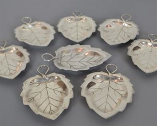 .950 Ster Sil Individual Nut Trays (8), 202g