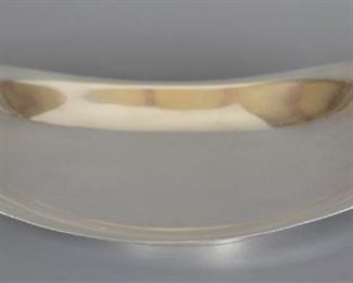 .950 Sterling Silver Bread Tray, 446g