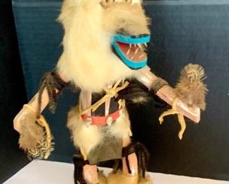 antique kachina ogre