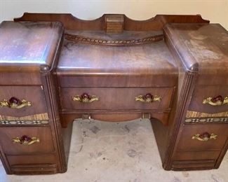 furniture art deco waterfall vanity