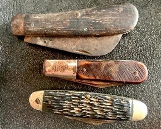 Vintage pocket knives