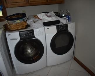 Kenmore model 110,44832 200 front loading washer and dryer - year 2016