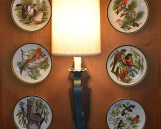Audubon plates - set of twelve - six shown here
