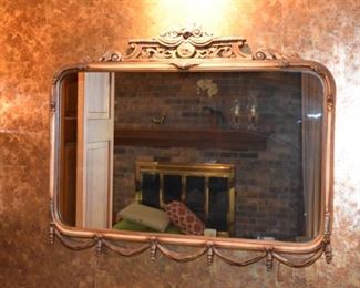 Gorgeous Art Nouveau mirror in original condition