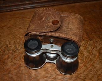 Antique mother of pearl opera glasses