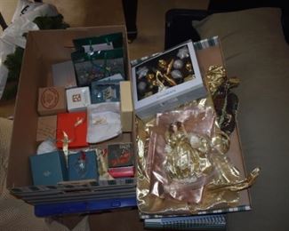 Christmas decorations - fine and well cared for