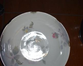 Four fruit porcelain fruit bowls - excellent condition - all German - pre-World War 1