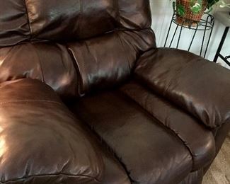 AND...A Matching La-Z-Boy Leather Recliner!...