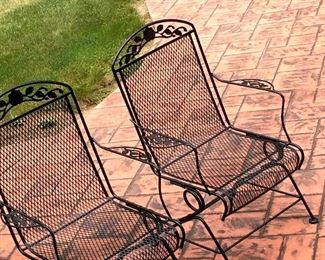 Really Nice Mesh Chairs...Match The Table Too!...