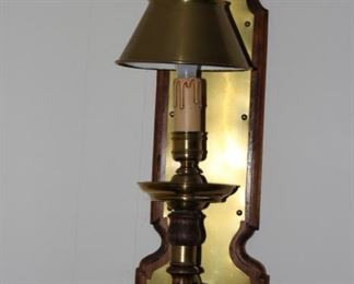 Brass Wall Sconce Light