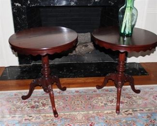 Pair of Mahogany Tables