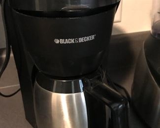 Black and Decker coffee maker