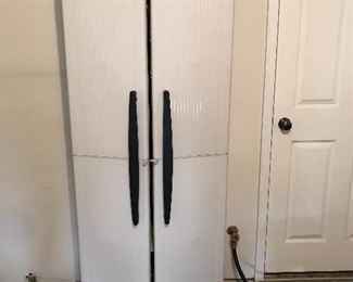 2 door garage cabinet
