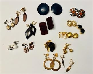 vintage fashion earrings