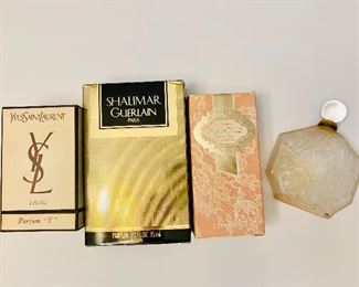 YSL, Shalimar and other perfumes