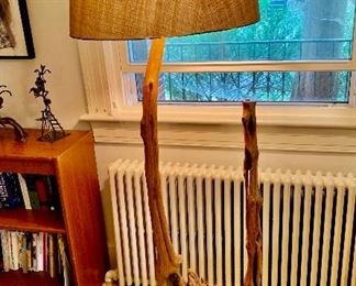 MCM driftwood lamp
