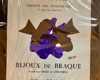 Bijoux de Braque Poster (1969)