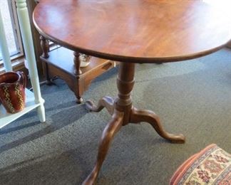 Antique tilt top table.